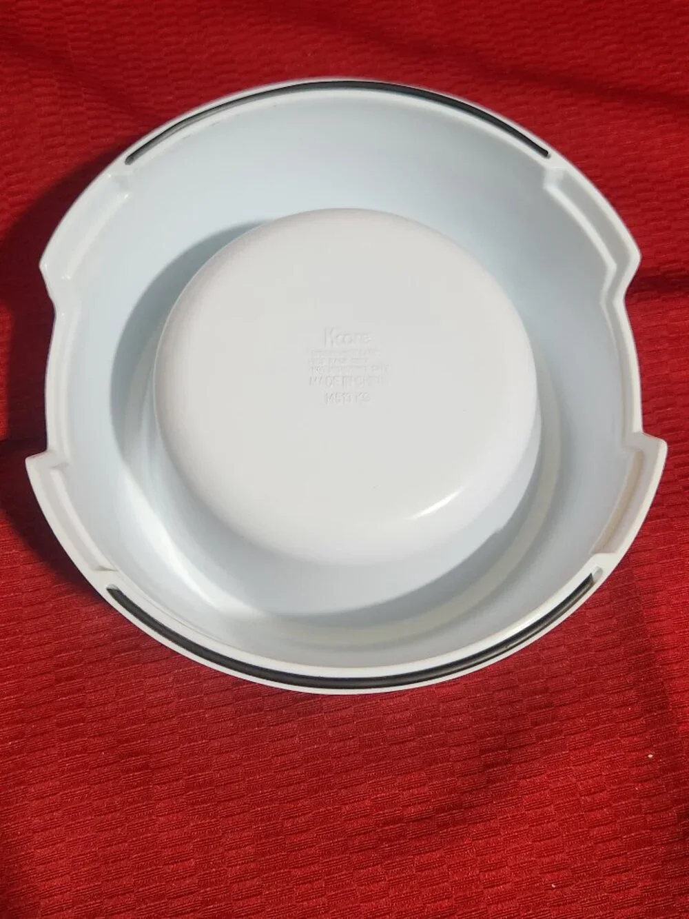 Peanuts Snoopy Dog Bowl Pet Dish 2013 Kore Purple Woodstock New